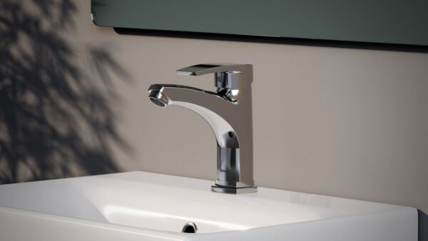 شیر روشویی شودر مدل پلاس کروم - Image 2