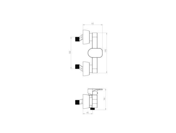 شیر توالت شودر مدل تاین - Image 6